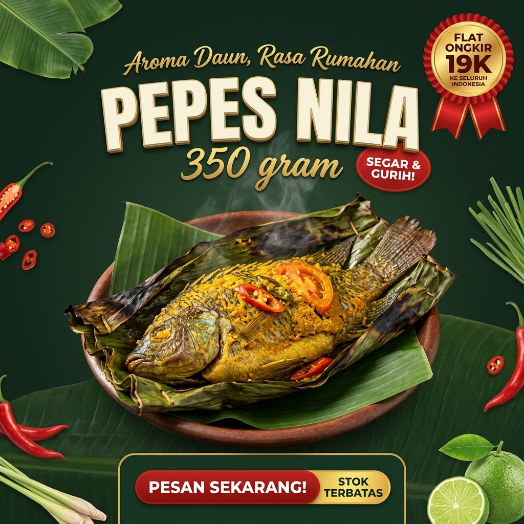 Pepes Nila 350 gr