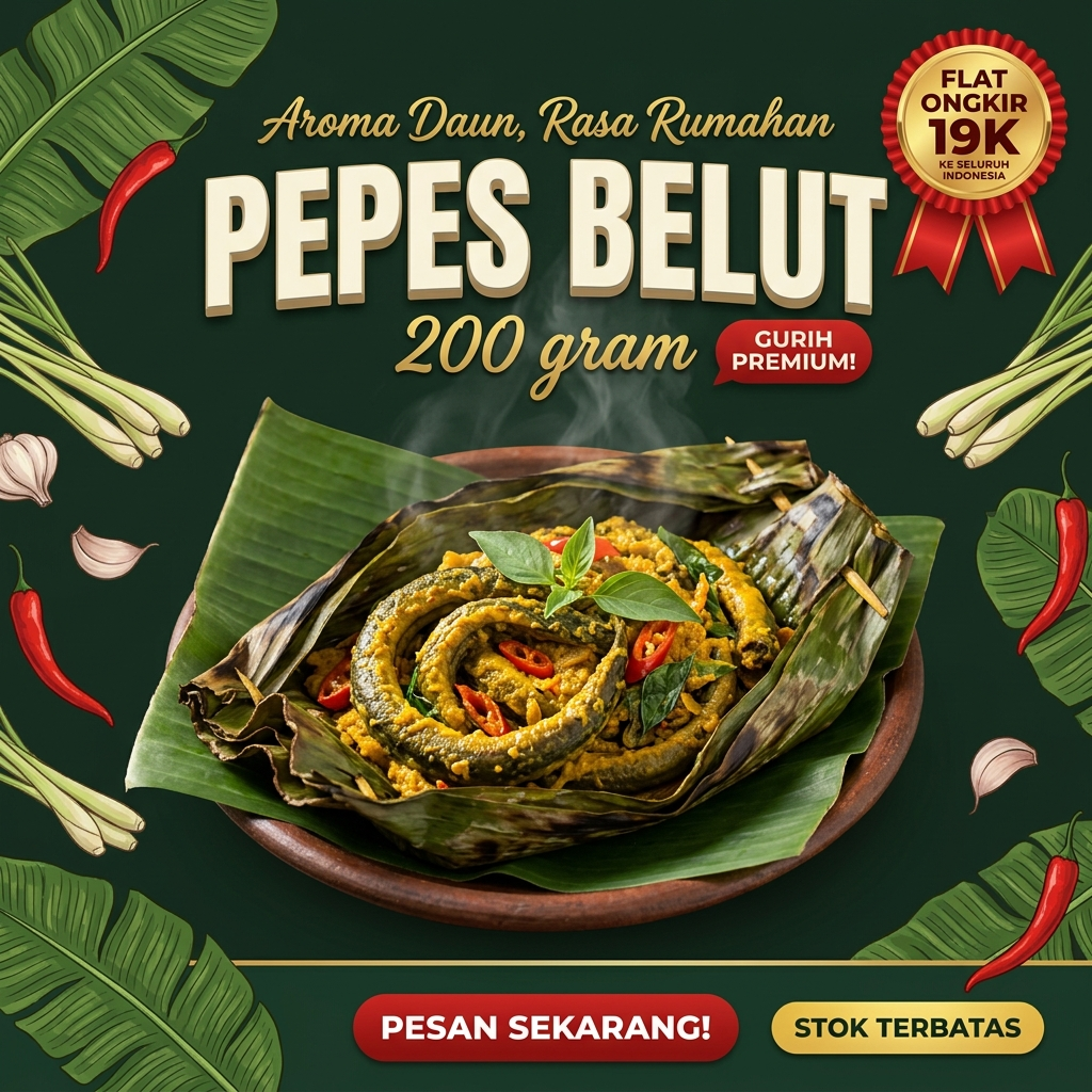 Pepes Belut 200 gr